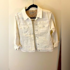 White Denim Jacket